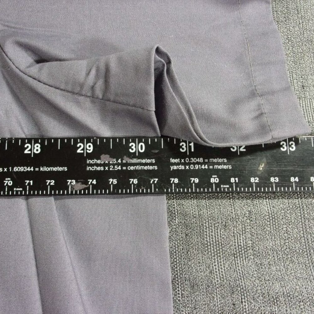 sz3X-LARGE SALUS BATTLESHIP GRAY GREY HOSPITAL PULLOVER SCRUB TOP SHIRT 2 POCKET - Picture 6 of 10